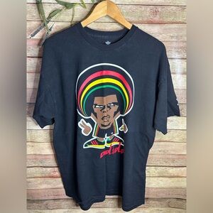 Adidas Graphic Tee Reggae Style Streetwear T-Shirt Men’s Size XL